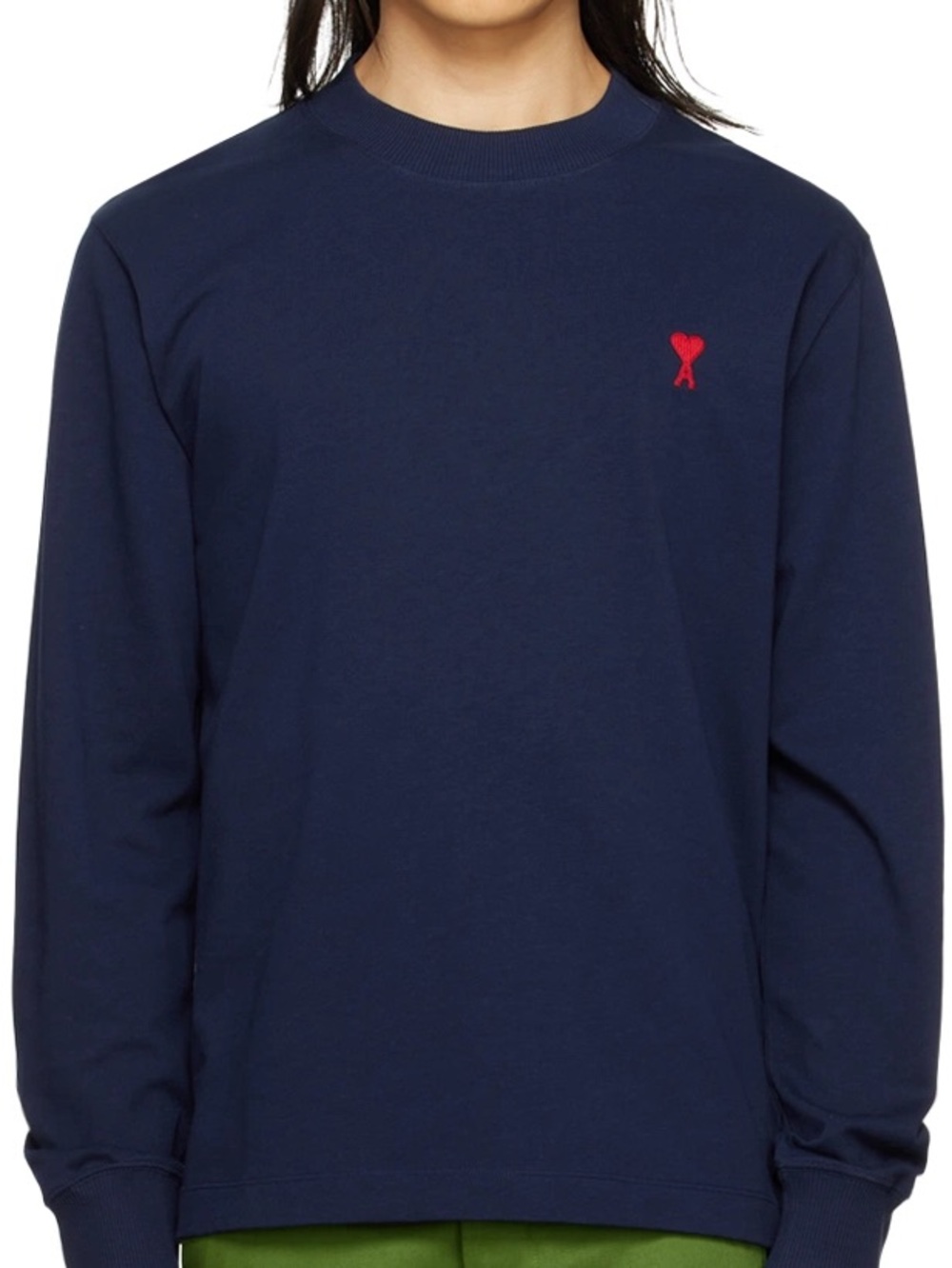 Ami Paris Navy Blue Sweatshirt